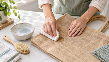 How to Clean a Jute Bag Without Ruining Its Shape