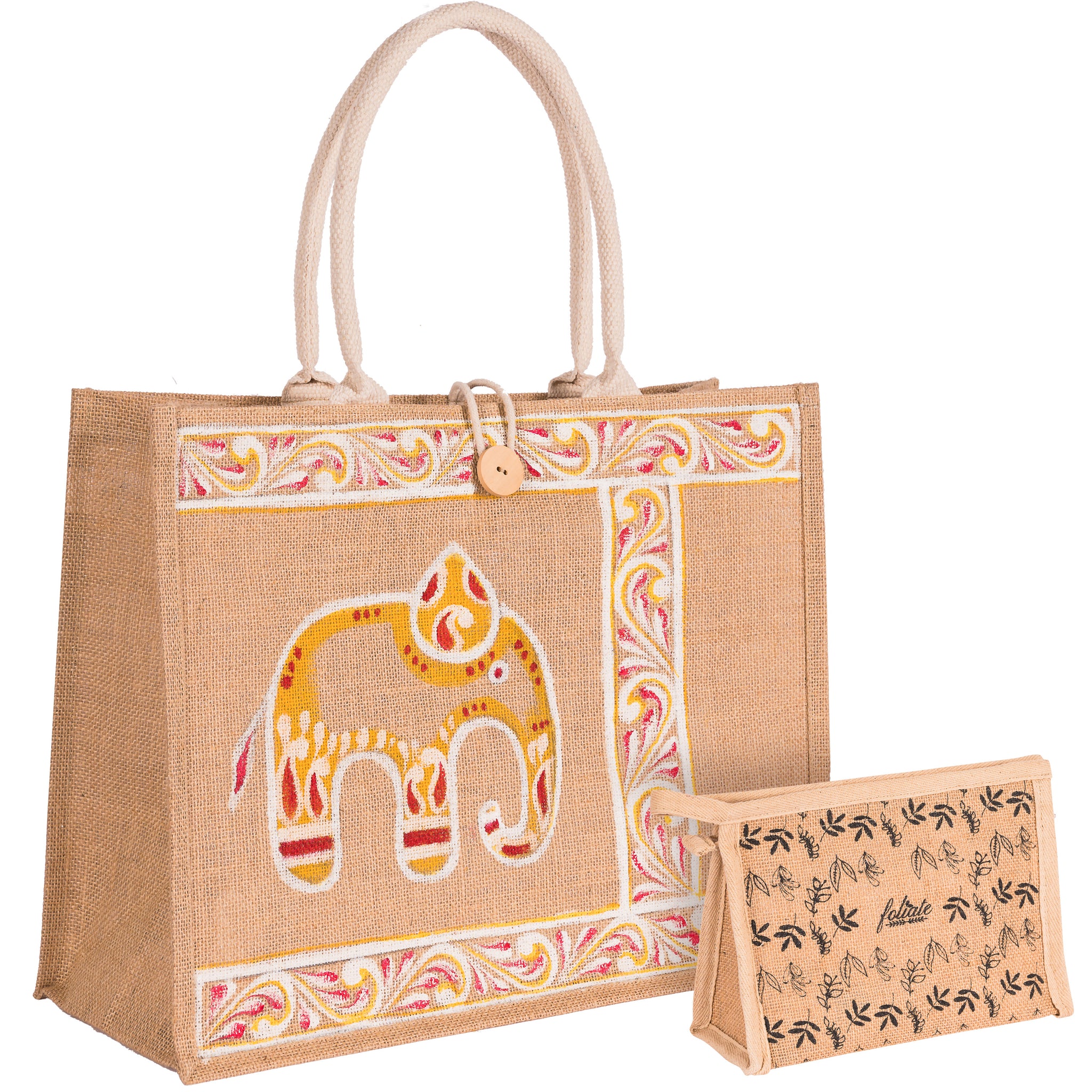 Jute Woven Cute Everyday Bag